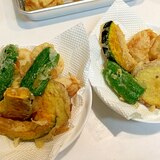 たっぷり野菜と一緒に☆ヘルシー鶏天